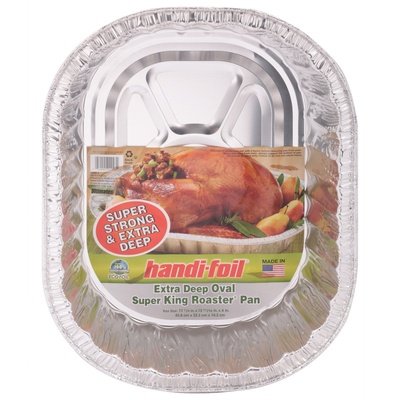 Eco Foil Oval King Roaster 9/1 Ct [UNFI #88285]