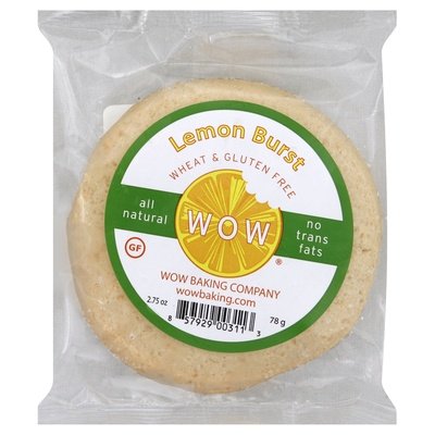 Wow Baking Lemon Burst Cookie 12/2.75 OZ [UNFI #70906]