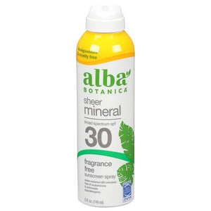 Alba Botanica Sunscreen Spry F/F Mnrl Spf30 5 Oz [UNFI #7313]
