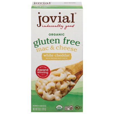 Jovial Gluten Free White Cheddar 12/6 Oz [UNFI #31234]