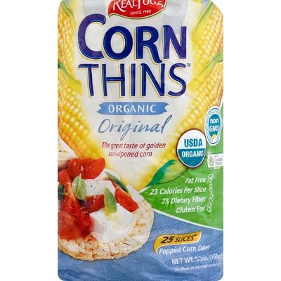 OG2 Real Foods Corn Thins 6/5.3 OZ [UNFI #53336]