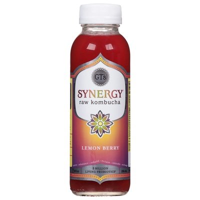 Gts Lemon Berry Kombucha 12/10 Oz [UNFI #86016]