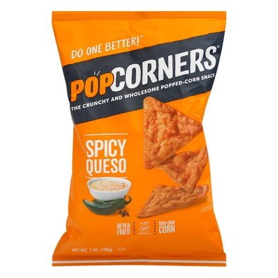 Popcorners Spicy Queso 12/7 Oz [UNFI #28690]