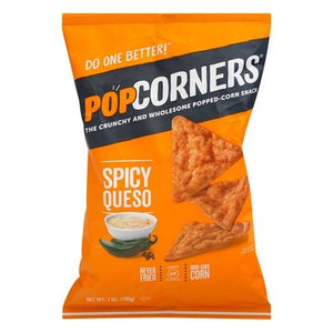 Popcorners Spicy Queso 12/7 Oz [UNFI #28690]