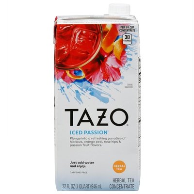 Tazo Iced Passion Herbal  6/32 Oz [UNFI #30344]