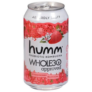 Humm Kombucha Strawberry Blossom 6/12 Oz [UNFI #84668]