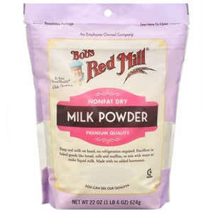 Bobs Red Mill Non Fat Dry Milk Powder 4/22 OZ [UNFI #81955]