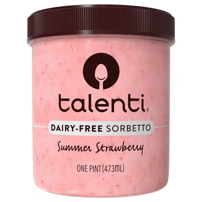 Talenti Gelato E Sorbetto Summer Strawberry Sorbet 8/16 Oz [UNFI #19175]