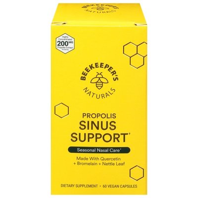 Beekeepers Naturals Propolis Sinus Support 60 Ct [UNFI #00526]