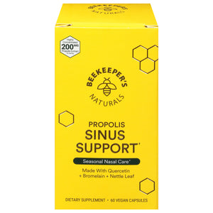 Beekeepers Naturals Propolis Sinus Support 60 CT [UNFI #82652] T