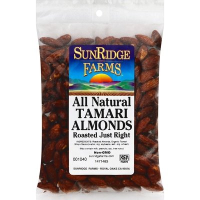 NWD,TAMARI ALMONDS 7 DAY 1/25LB [Charlies #034-01095]