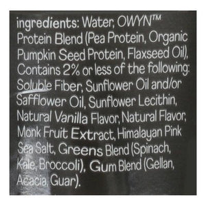 Owyn-Only What You Need Vanilla Elite 12/12 OZ [UNFI #43555]