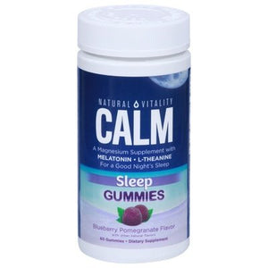 Natural Vitality Calm Sleep Gummies 60 CT [UNFI #82331] T