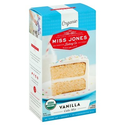 OG2 Miss Jones Baking Co Vanilla Cake Mix 6/15.87 OZ [UNFI #31618]