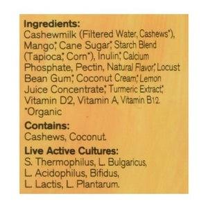 OG2 Forager Project Yogurt Cashew Milk Mango Kid 8/3.2 FZ [UNFI #14738]