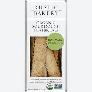 Rustic Bakery Flatbread Rosemary 12/6 Oz [Peterson #49642]