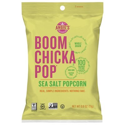 Angies Boomchickapop Sea Salt 24/.6 OZ [UNFI #53794]