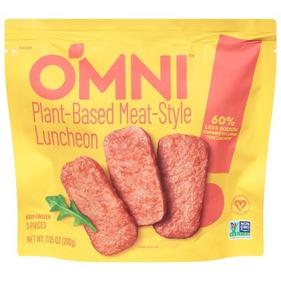 Omni Foods Pork Luncheon Plant Based 6/7.05 Oz [UNFI #89642]