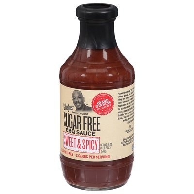 G Hughes Sweet & Spicy BBQ Sauce 6/18 OZ [UNFI #87842]
