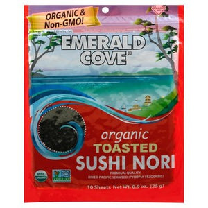 OG2 Emrld Cove Kshr Sush NoriSht 6/10 CT [UNFI #65066]