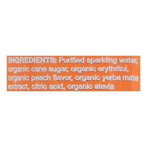 OG2 Clean Cause Sprkling Peach Yrba Mate 12/16 OZ [UNFI #88767] T