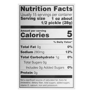 Wickles Baby Dills Dirty 6/24 OZ [UNFI #88383]