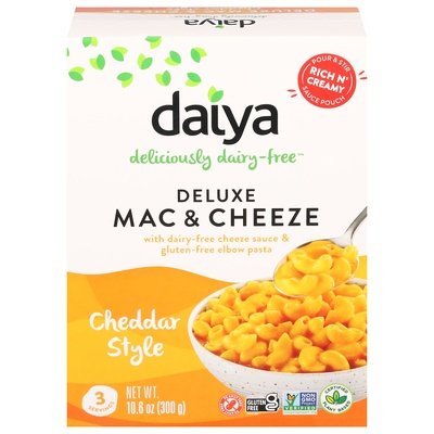 Daiya Deluxe Cheddar Cheezy Mac 8/10.6 OZ [UNFI #23589]