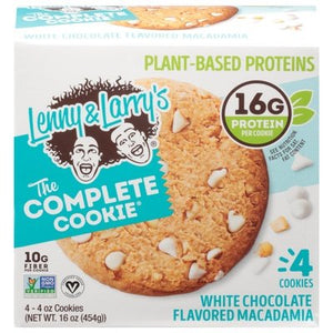 Lenny & Larrys White Chocolate Macadamia Nut 6/4 Ct [UNFI #60369]