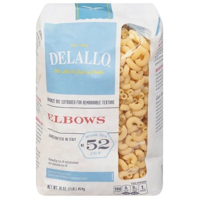 Delallo Elbows #52 12/16 Oz [UNFI #41127]