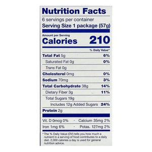 Natures Bakery Gf Blueberry Fig Bar 6/6/2 OZ [UNFI #83514]