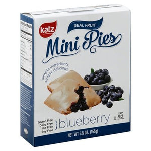 Katz Gf Blubry Mini Pies 6/5.5 OZ [UNFI #10181]