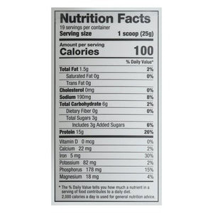 Grow Pea Protein Van Raw 16.7 OZ [UNFI #41632]