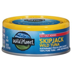 Wild Planet Wild Skipjack Light Tuna 12/5 OZ [UNFI #82963]