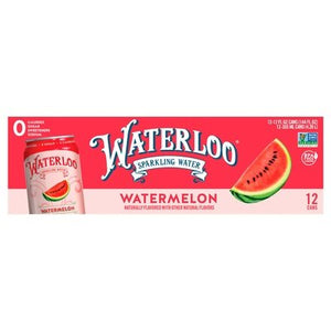 Waterloo Wtrmln Sparkling Water 2/12/12 OZ [UNFI #60893] T