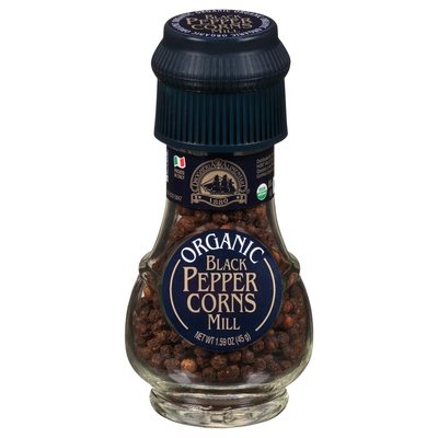 D&A Black Peppercorns 6/1.6 OZ [UNFI #62837]