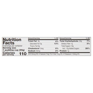 Zen Chocolate Oatmilk Pudding 6/4/3.5 Oz [UNFI #11081]