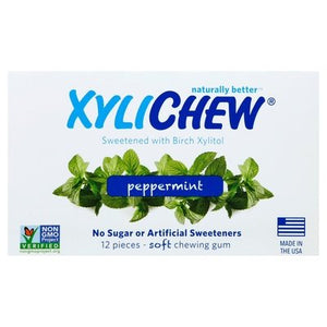 Xylichew Peppermint Gum 24/12 PC [UNFI #72349]