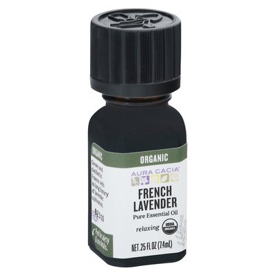 OG2 Aura Cacia Ess Oil French Lavender .25 OZ [UNFI #15617] T