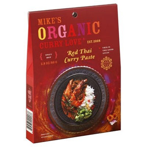 Mikes Organic Curry Love Red Thai 6/2.8 Oz [UNFI #36664]