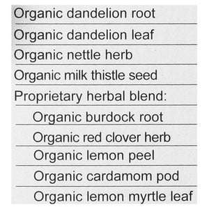 OG2 Numi Tea Dandelion Detox Herbal Tea 6/16 BAG [UNFI #67120]