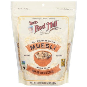 Bobs Red Mill Old Country Style Muesli 4/18 OZ [UNFI #19509]