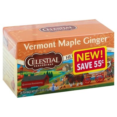 Cs Vrmnt Maple Gngr Tea 6/20 BAG [UNFI #65521]