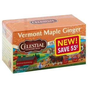 Cs Vrmnt Maple Gngr Tea 6/20 BAG [UNFI #65521]