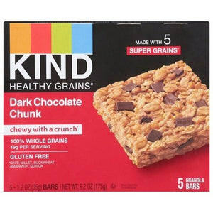 Kind Healthy Grains Drk Choc Chnk2 8/5/1.2 OZ [UNFI #54658]