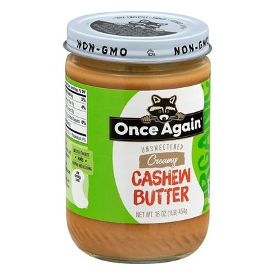 OG2 Once Again Cashew Butter Ns 6/16 OZ [UNFI #30501]