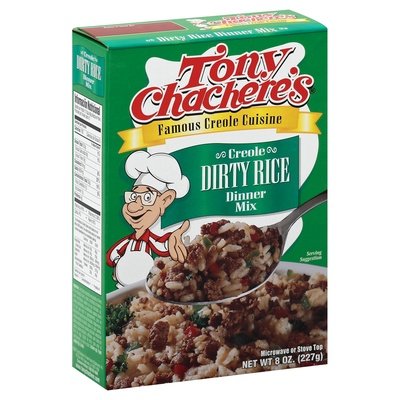 Tony Chacheres Dirty Rice 12/8 Oz [UNFI #89822]