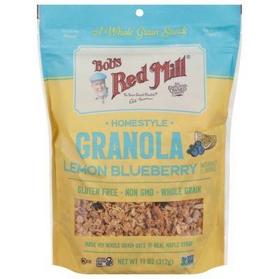 Bobs Red Mill Lemon Blueberry Granola 6/11 OZ [UNFI #77462]