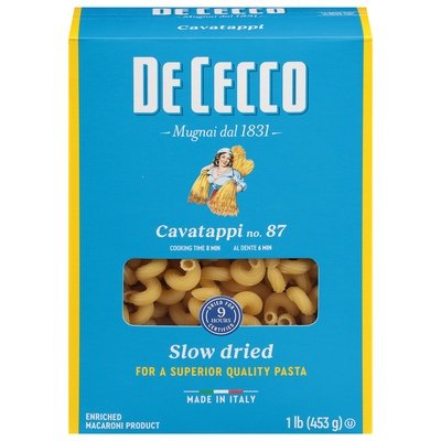 Dececco Cavatappi 12/16 OZ [UNFI #64779]