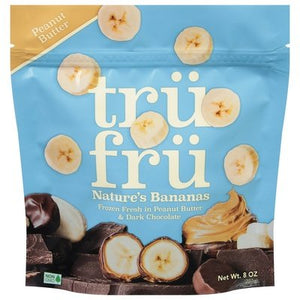 Tru Fru Pbtr & Dark Choc Bananas 6/8 Oz [UNFI #82915]