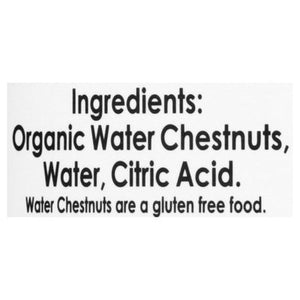 OG2 Native Forest Sliced Water Chestnuts 6/8 OZ [UNFI #33891]